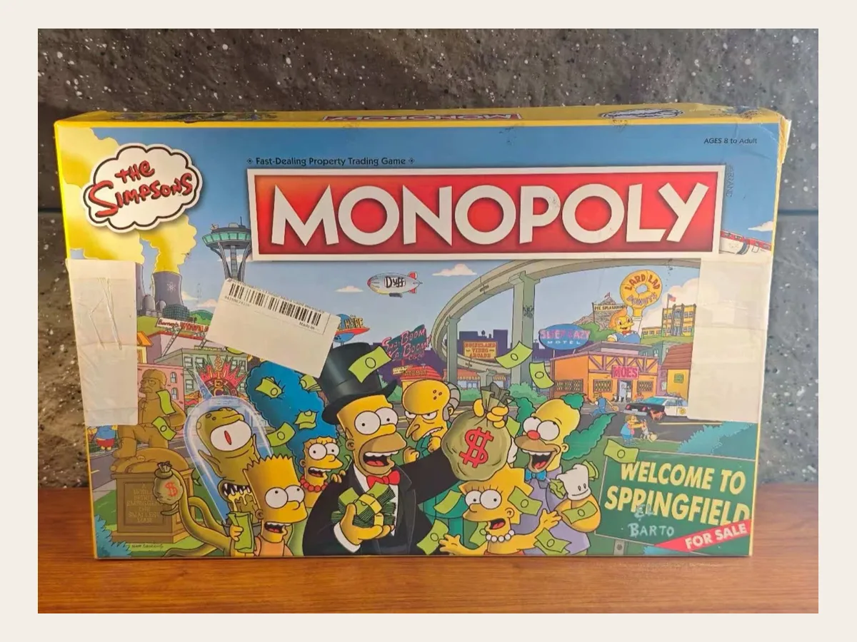 TIMI's copy of The Simpsons Monopoly