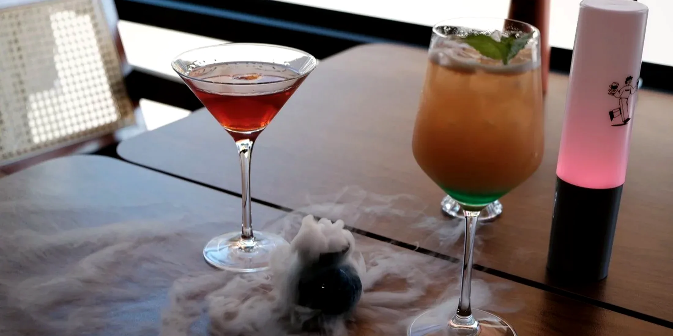 TIMI drinks and menu mood
